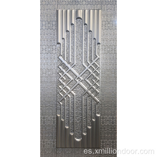 Panel de puerta de metal estampado de diseño clásico